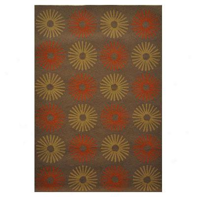 Jaipur Rugs Inc. Grant Design Indoor/outdoor 5 X 8 Star Power Cocoa Brown/cocoa Brown Area Rugs