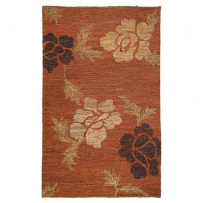 Jaipur Rugs Inc. Hula 4 X 6 Salsa Rust/rust Area Rugs