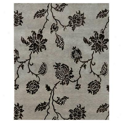 Jaipur Rugs Inc. J2 4 X 6 Anna Purna Medium Gray/medium Gray Area Rugs