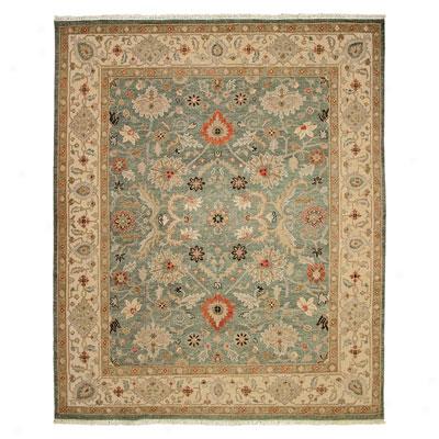 Jaipur Rugs Inc. Jaimak 6 X 9 Kolos Sea Greend/ark Ivory Area Rugs