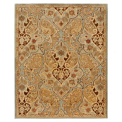 Jaipur Rugs Inc. Lotus 8 X 11 Dafo Sea Blue/ice Blue Area Rugs