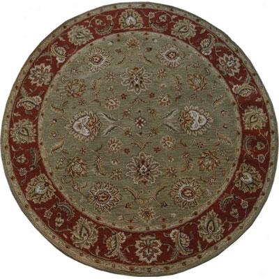 Jaipur Rugs Inc. Mythos 10 Round Anthea Kelp/brick Red Region Rugs