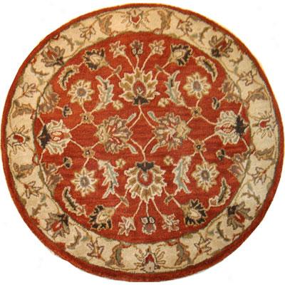 Jaipur Rugs Inc. Mythos 10 Round Selene Red Oxide/sand Area Rugs