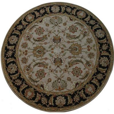 Jaipur Rugs Inc. Mythos 10 Round Selene Beige/ebony Area Rugs