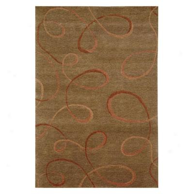 Jaipur Rugs Inc. Namaste 6 X 9 Aerial Indian Brown/indian Brown Area Rugs