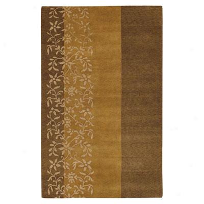 Jaipur Rugs Inc. Namaste 6 X 9 Apothecary Gold Brown/dark Amber Gkld Area Rugs