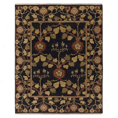 Jaipur Rugs Inc. Opus 10 X 14 Tree Of Life Deep Charcoal/deep Cha5coal Area Rugs