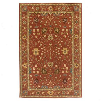 Jaipur Rugs Inc. Poeme 4 X 6 Bordeaux Terracotta/terracotta Area Rugs