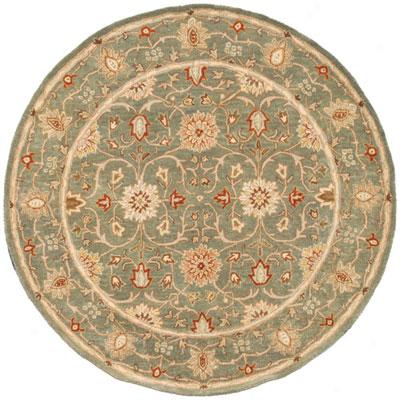 Jaipur Rugs Inc. Poeme 8 Round Rennes Sea Green/sea Green Area Rugs