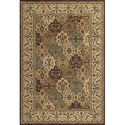 Kaleen Comort 5 X 8 Telfair Cloth of flax Area Rugs