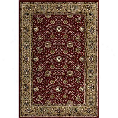 Kaleen Comfort 8 Round Talmadge Red Area Rugs