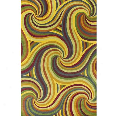 Kaleen Indra 8 X 9 Kaleidoscope Refraction Area Rugs