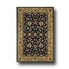 Kaleen Mystical Garden 10 X 13 Queens Garden Black Area Rugs