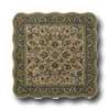 Kaleen Mystical Garden 10 X 10 Scalloped Adjust Williamsburg Garden Ivory Area Rugs