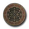 Kaleen Mystical Garden 6 Round Secret Garsen Black Area Rugs