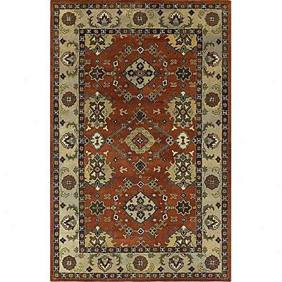 Kaleen Picks 3 X 5 Edenfield Cayenne Superficial contents Rugs