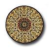 Kaleen Tara 8 Round Henri Black Area Rugs