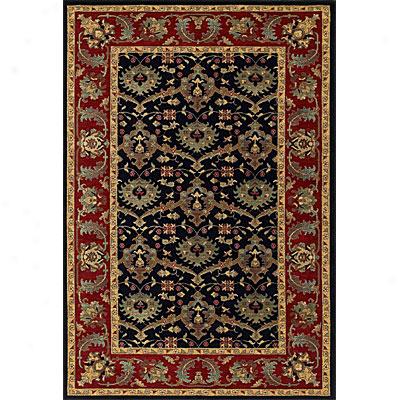 Kaleen Viceroy 5 X 8 Shelbourne Black Area Rugs