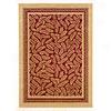 Kane Carpet American Dream 9 X 13 Enchanting Berry Cream Area Rugs