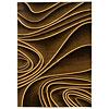 Kane Carpet Central Park 2 X 8 Contours Mocha Area Rugs