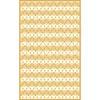 Kane Carpet Central Park 4 X 6 Trellis Gold Area Rugs