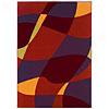 Kane Carpet Euphoria 8 X 10 Abstrct Fire Area Rugs