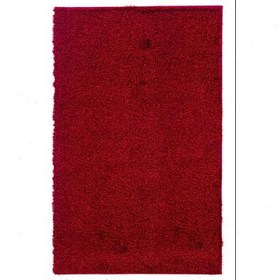 Kane Carpet Silken Desire Shag 8 X 10 Plush Beetroot Area Rugs