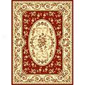 Kas Oriental Rugs. Inc. Alexandria 5 X 8 Alexandria Red/ivory Courtyard Area Rugs