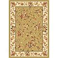 Kas Oriental Rugs. Inc. Alexandria 3 X 5 Alexandria Sage/ivory Rose Garden Area Rugs