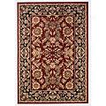 Kas Oriental Rugs. Inc. Cambridge Round 7 Ft Cambridge Red/black Kashan Yard Rugs