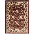 Kas Oriental Rugs. Inc. Cambridge 2 X 2 Cambridge Plm/ivory Floral Ribbons Area Rugs