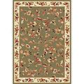 Kas Oroental Rugs. Inc. Cambridge Move about 7 Ft Cambridge Sage/ivory Floral Vine Area Rugs