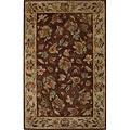 Kas Oriental Rugs. Inc. Capri 8 Round Capri Mocha/beige Floral Area Rugs