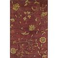 Kws Oriental Rugs. Inc. Capri 7 X 10 Capri Brick Isabella Area Rugs