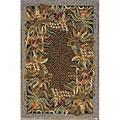 Kas Oriental Rugs. Inc. Colonial 4 X 5 Colonial Black Juungpe Area Rugs