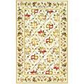 Kas Oriental Rugs. Inc. Colonial 4 X 5 Colonial Ivory Summer Fruits Area Rugs