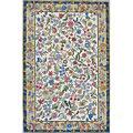 Kas Oriental Rugs. Inc. Colonial 8 X 10 Oval Colonial Ivory/gold Tapestry Area Rugs