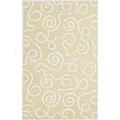 Kas Oriental Rugs. Inc. Cosmopolitan 5 Plain Cosmopolitan Ivory Ribbon Curls Area Rugs