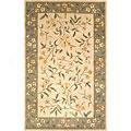 Kas Orienyal Rugs. Inc. Emerald 8 X 11 Emerald Ivory/sage Climbing Vine Area Rugs