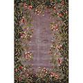 Kas Oriental Rugs. Inc. Emerald 8 X 11 Emerald Lavender Garden Area Rugs