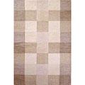 Kas Oriental Rugs. Inc. Eternity 3 X 5 Eternity Ivory Checkerboard Atea Rugs