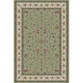 Kas Oriental Rugs. Inc. Kensington 9 X 13 Kensington Sage/ivory Floral Vines Area Rugs