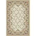 Kas Oriental Rugs. Inc. Kensington Round 7 Ft Kensington Ivory Trellis Court Area Rugs