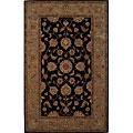 Kas Oriental Rugs. Inc. Lake Palace 8 X 11 Lake Palace Black/gold Agra Area Rugs