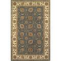 Kas Oriental Rugs. Inc. Lake Palace Round 5 Lake Palace Wedgewood/ivory All-over Tabriz Area Rugs