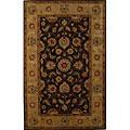 Kwe Oriental Rugs. Inc. Lake Palace Runner 2 X 10 Lake Palace Mocha/gold Agra Area Rugs