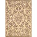 Kas Oriental Rugs. Inc. Legacy Runner 2 X 7 Legacy Ivory/coffee Damask Medallion Area Rugs