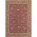 Kas Oriental Rugs. Inc. Legacy Runner 2 X 7 Legacy Coral/coffee Floral Polynaise Area Rugs