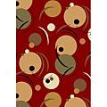 Kas Oriental Rugs. Inc. Moda 2 X 3 Moda Burgundy Phases Area Rugs