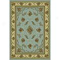 Kas Oriental Rugs. Inc. Monte Carlo Ii Runner 2 X 7 Monte Carlo Ii Lt. Blue Floral Area Rugs